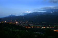 Zakopane o zmierzchu