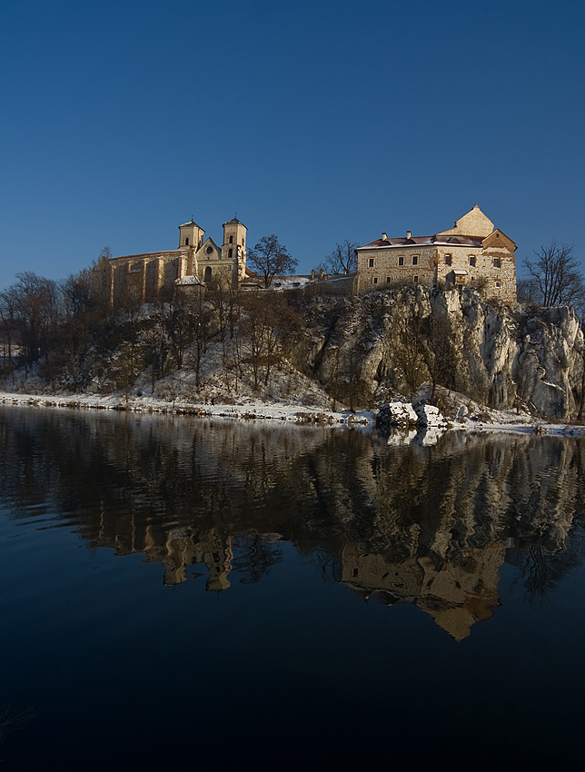 Tyniec zimą 2