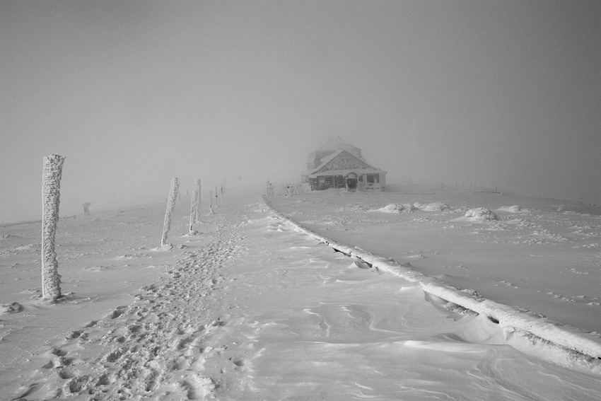 Karkonosze zimą