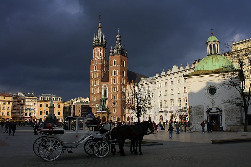 Kolory Krakowa - Rynek Główny i jego osobliwości.