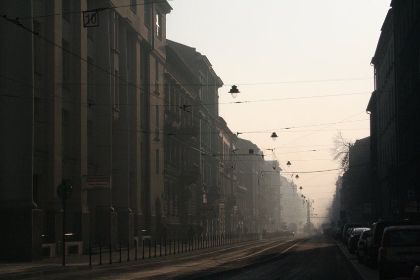 Kraków o wschodzie