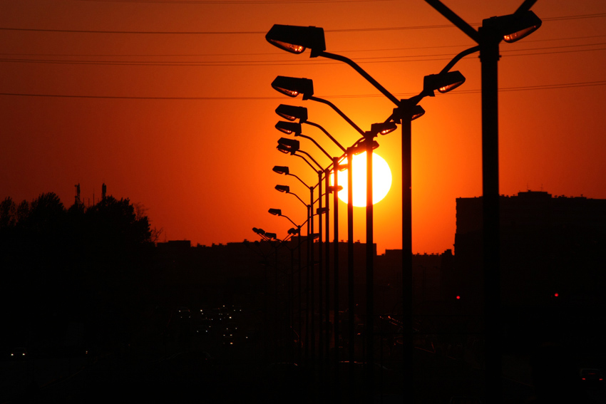 Katowice wieczorową porą