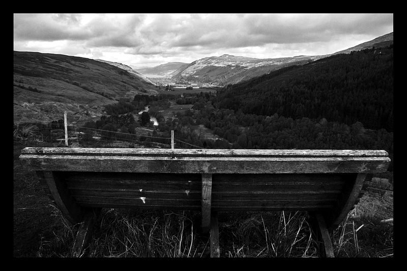 Scottish Benches I - Corrieshalloch Gorge