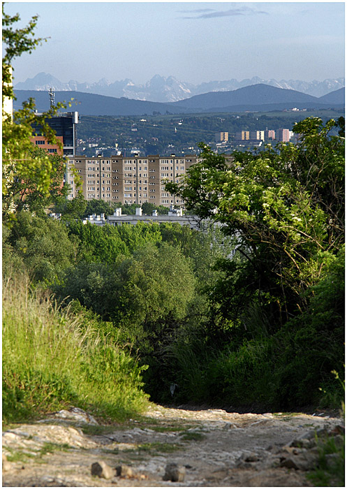 Tatry  z Krakowa