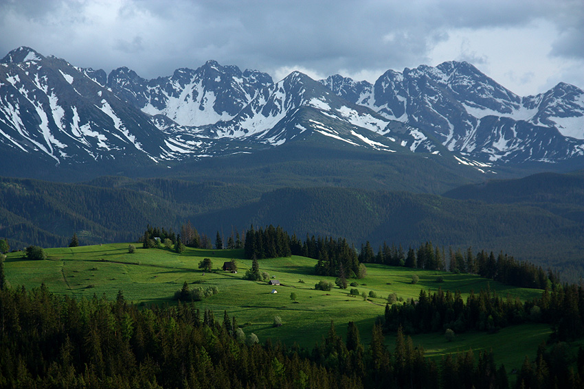 Widok na Tatry