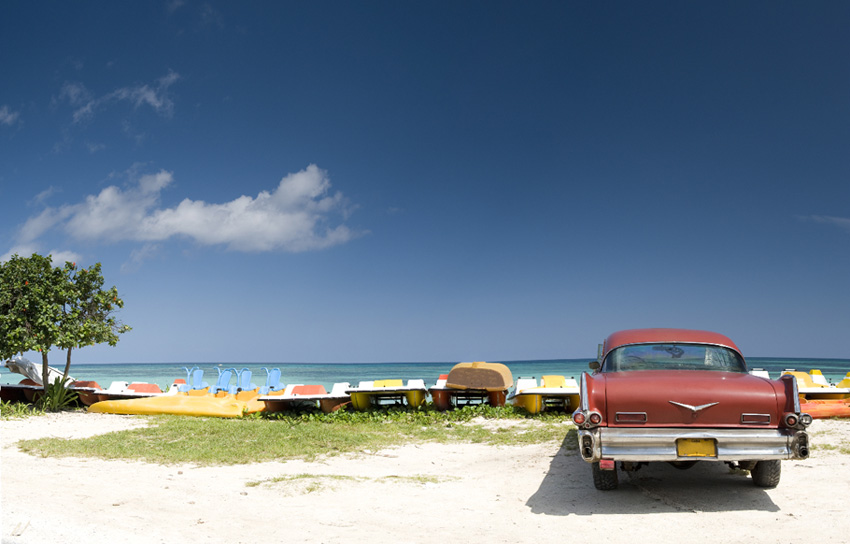 Cuban beach