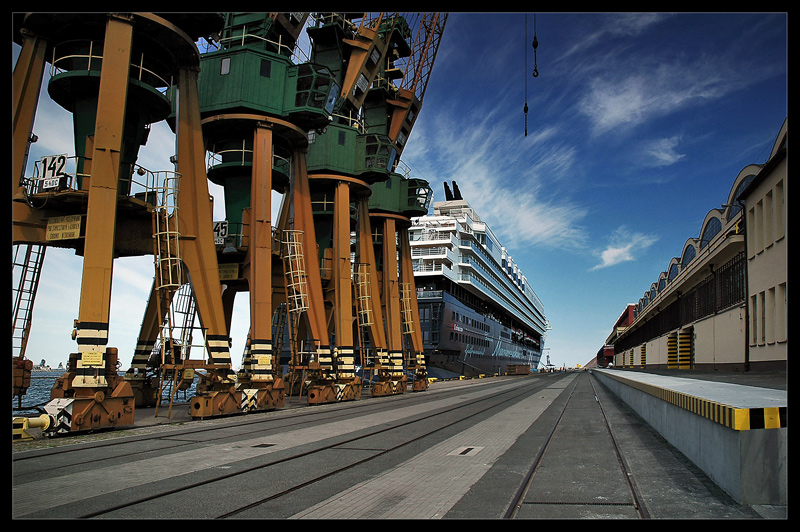 Mein Schiff zacumował...