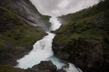 Wodospad Rjoandefossen (Norwegia)