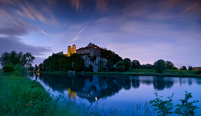 Tyniec nocą [godz. 22.00]