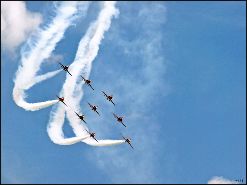 Red Arrows - Cosford 2009