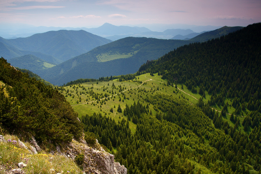 Widok z Malego Rozsutca