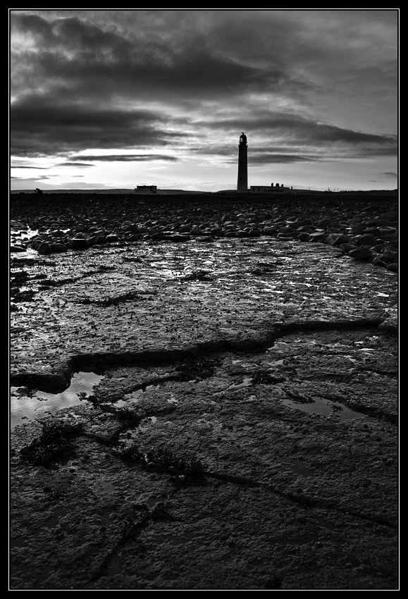 The Barn Ness Lighthouse