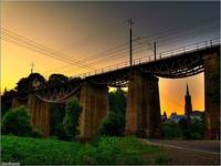 Railway bridge - Grybów.