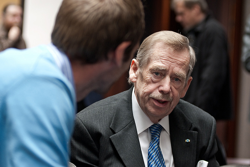 Pan Václav Havel.