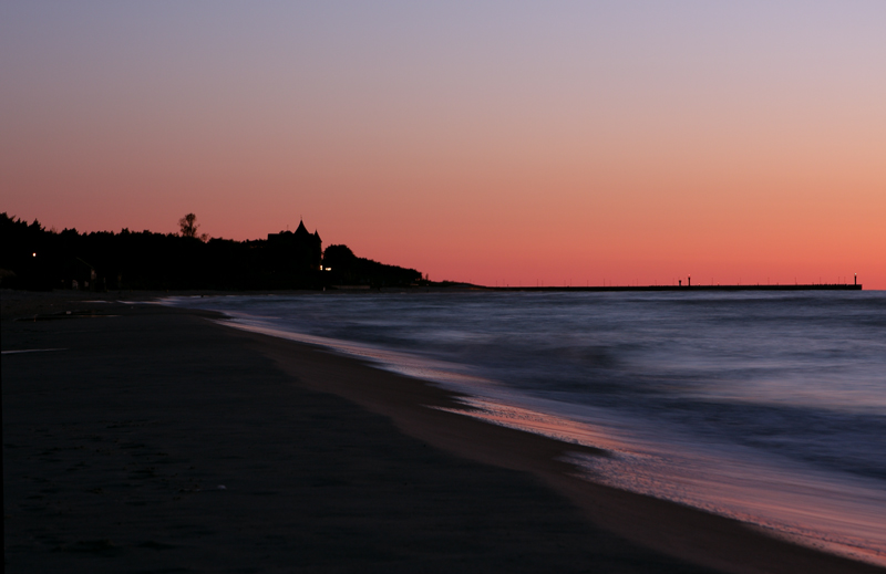 nocna plaża