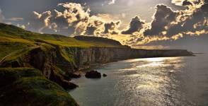 klify przy Carrick a Rede