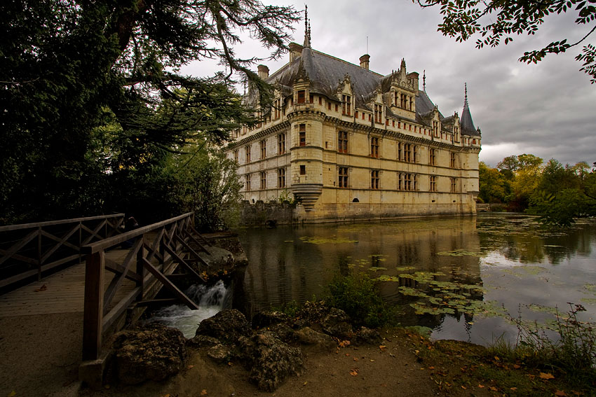 Azay le Rideau, Francja