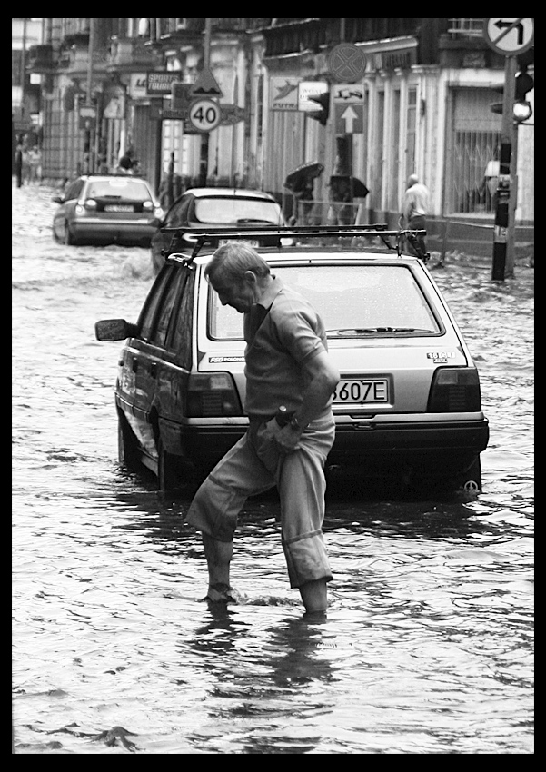 Łódź i ...wielka woda