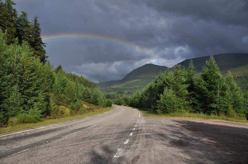 scotland rainbow