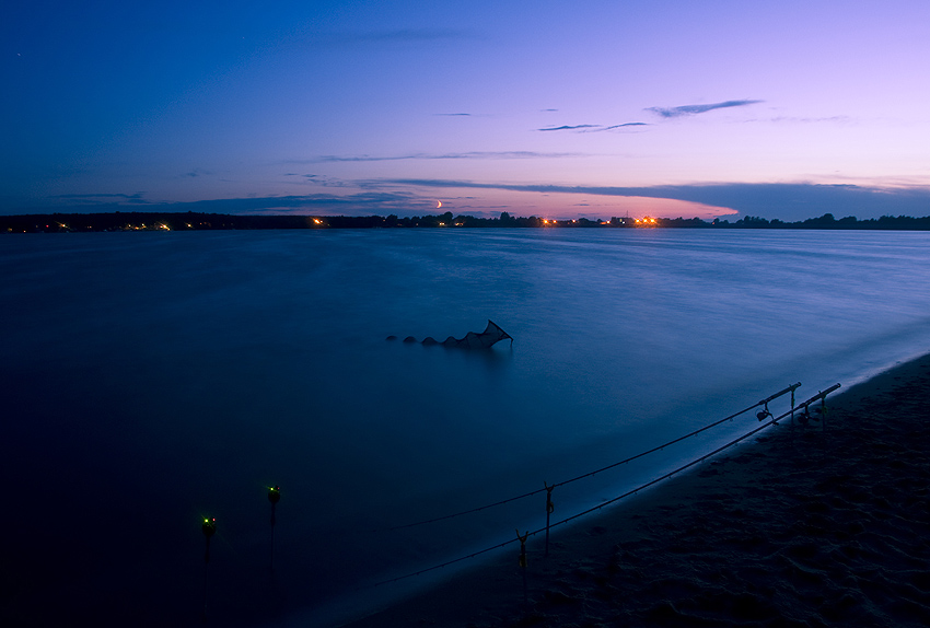 nocne wędkowanie