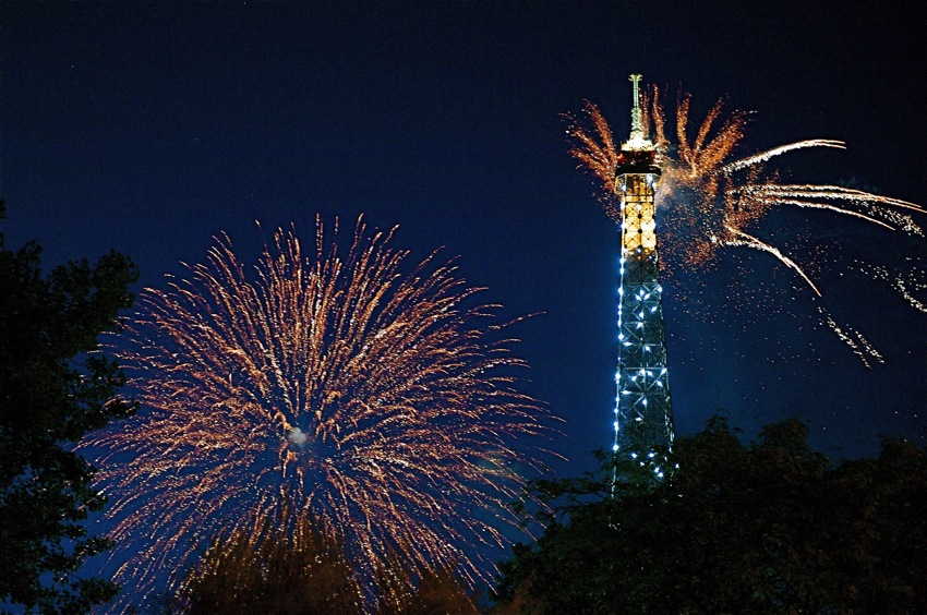 Tour Eiffel na 14. lipca