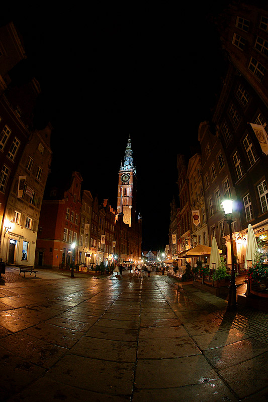 Gdansk by night