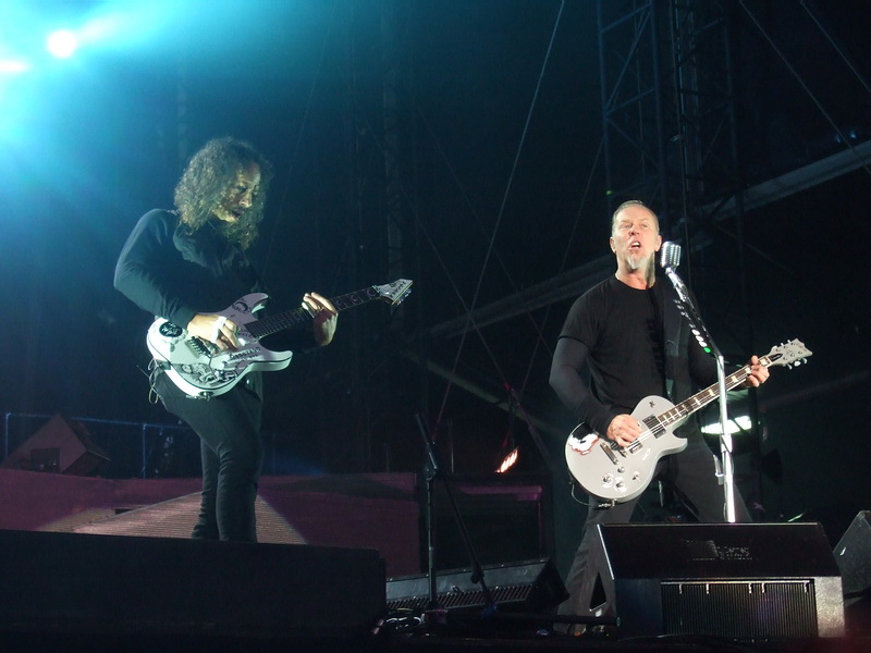 Metallica,Kirk Hammet James Hetfield Marlay Park 01.08.2009