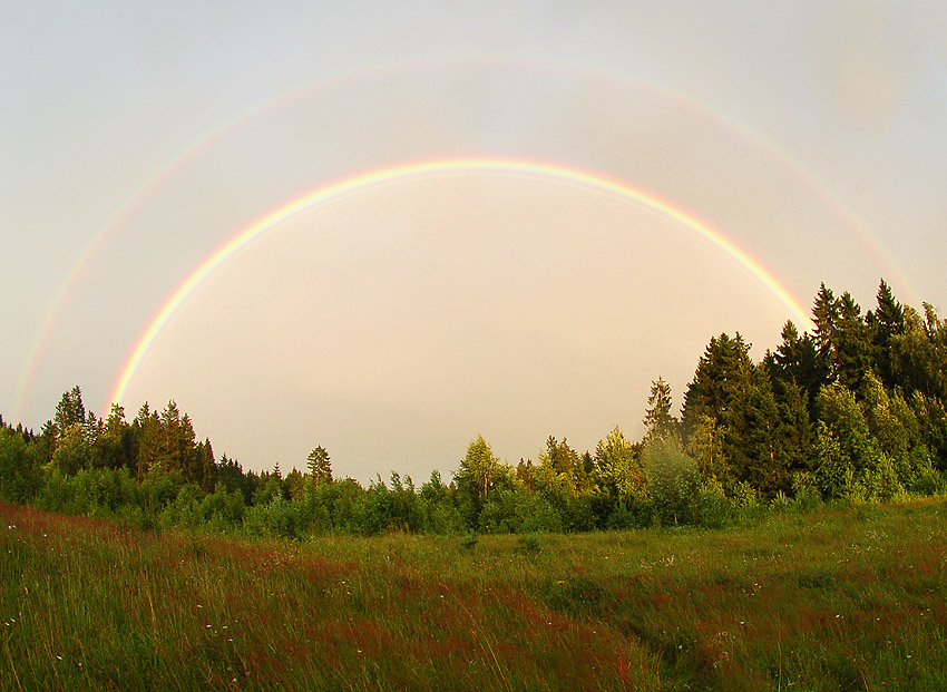 Double rainbow