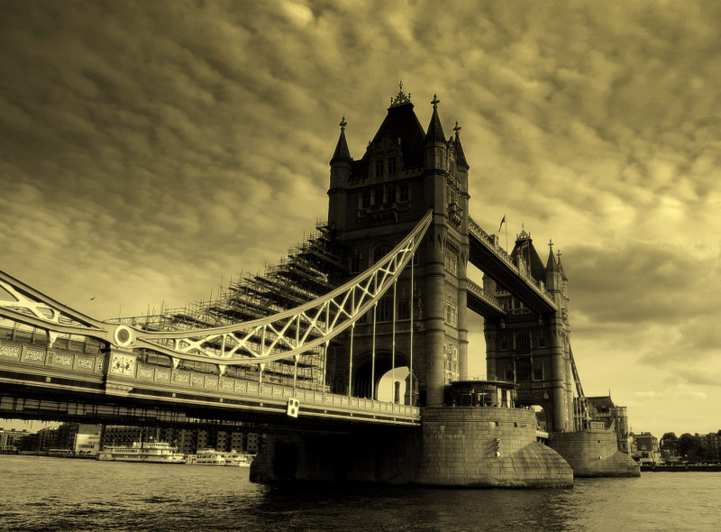 Tower Bridge...