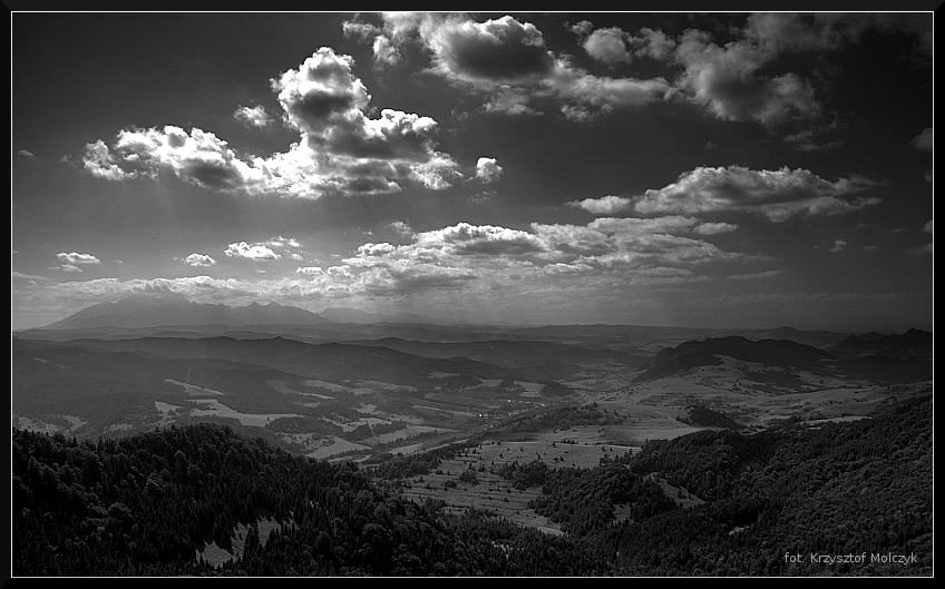 Z Małych Pienin wielkie Tatry