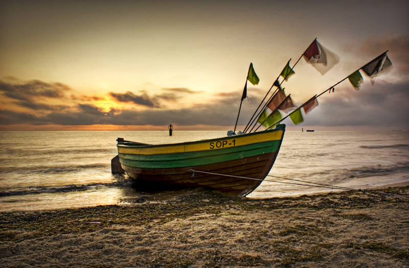 Sopot Sun HDR