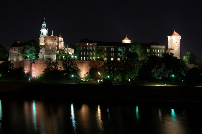 Wawel nocą