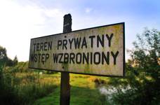 wstęp wzbroniony