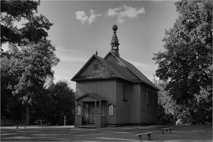 Kościół pw. św. Jerzego w Krzyczewie... gm. Terespol, pow. bialski, woj. lubelskie