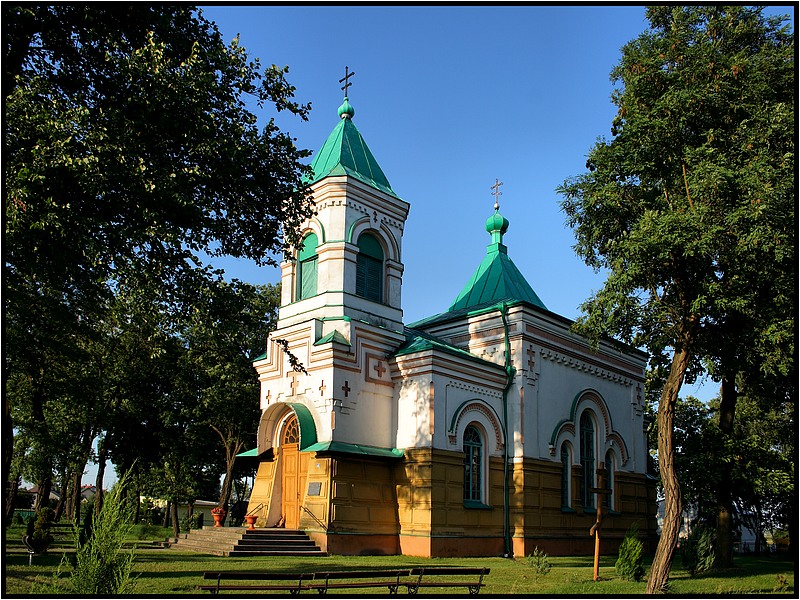 Cerkiew Opieki Matki Bożej w Kobylanach... gm. Terespol, pow. bialski, woj. lubelskie