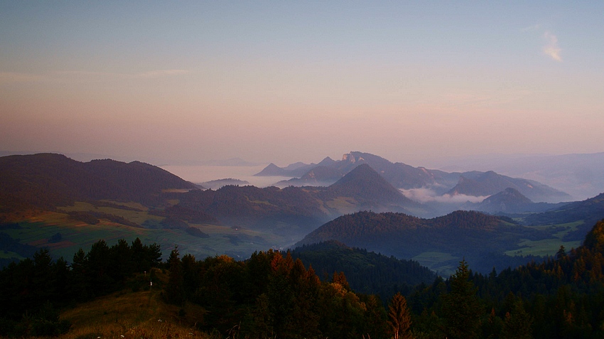 Poranne Pieniny..