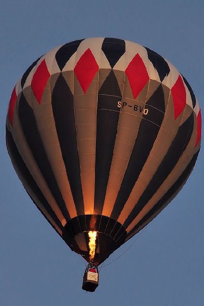 balon nad Olsztynem