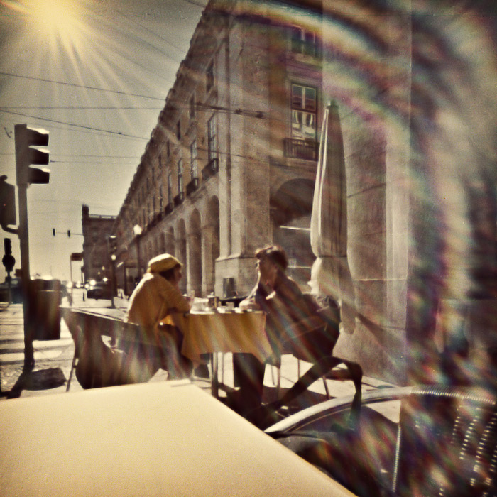 espresso, 9 rano plac praca de comercio