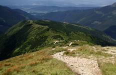 Tatry Zachodnie - widziane z Rakonia