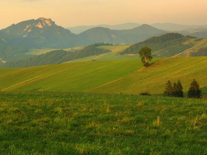 Pieniny od Słowacji