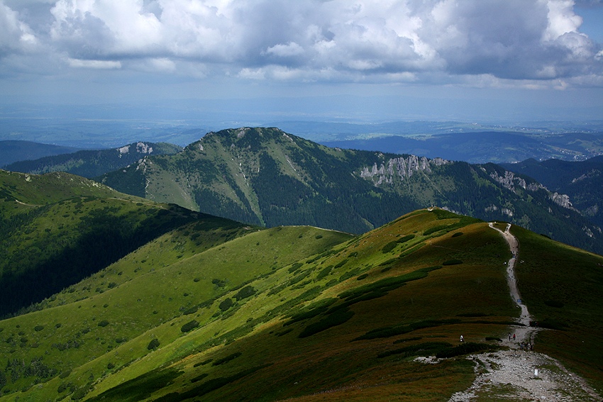 na szlaku Rakoń-Grześ - Tatry Zachodnie