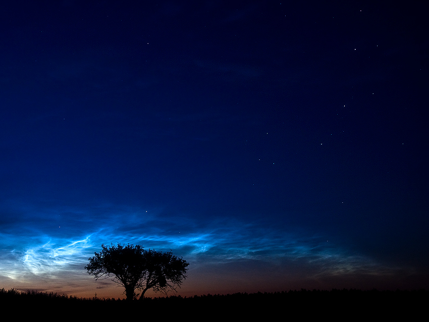 Noctilucent clouds