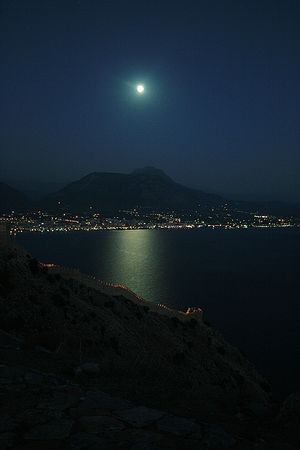 Alanya nocą