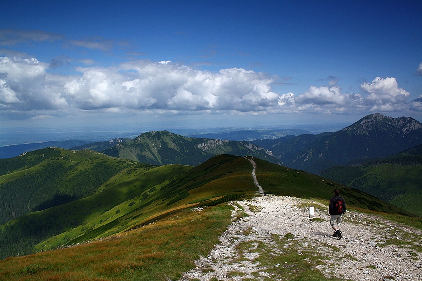 Luka idzie na Grzesia-Tatry Zachodnie