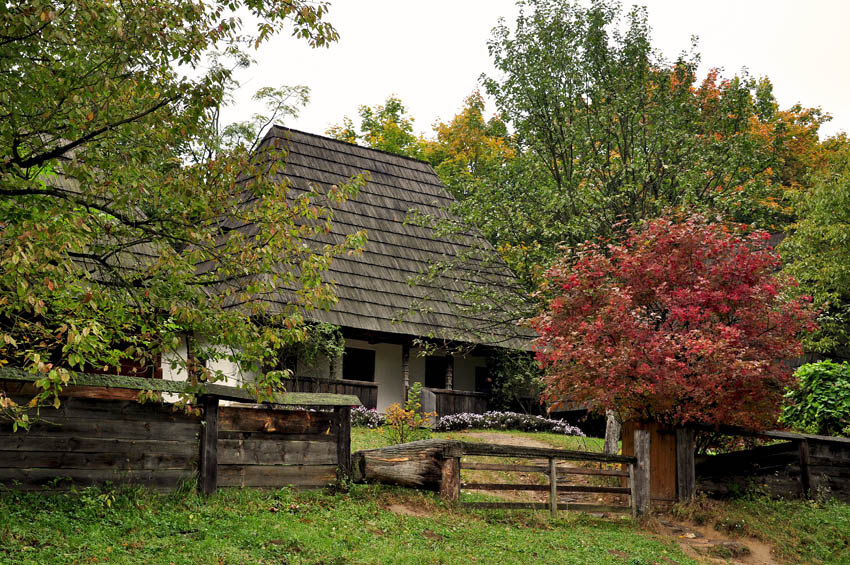 autumnal house