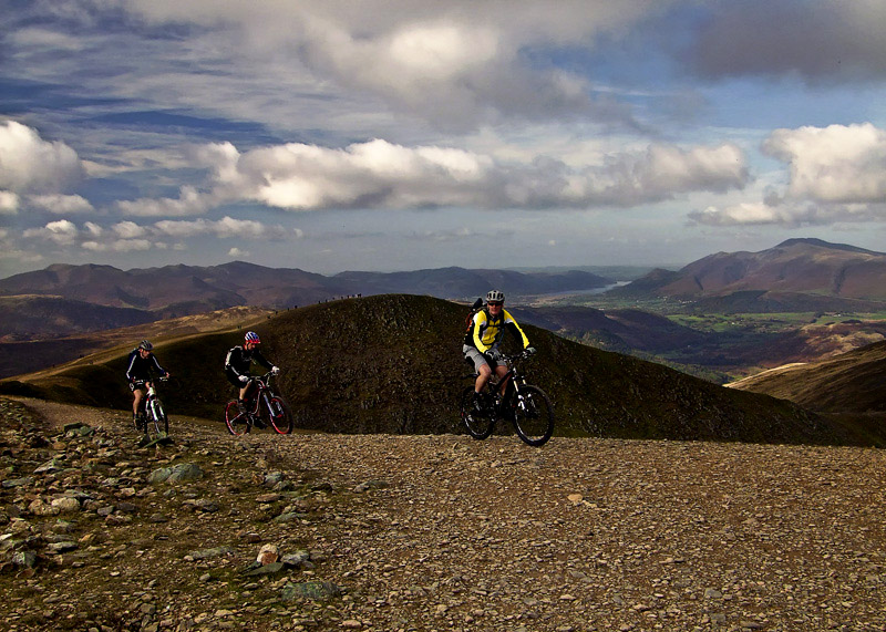 Tour de Cumbria - Helvellyn 950 m.n.p.m.