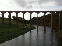 "Leaderfoot Viaduct" over the River Tweed