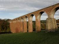 "Leaderfoot Viaduct" over the River Tweed