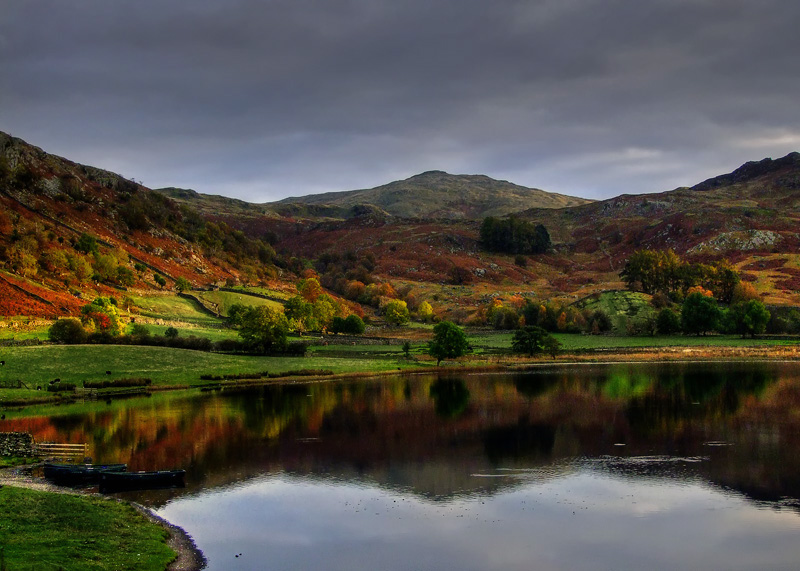 Jesienny klimat na Lake District - Cumbria UK