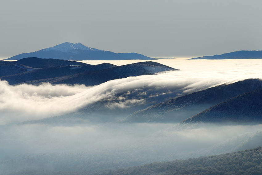 gdzieś nad Karpatami